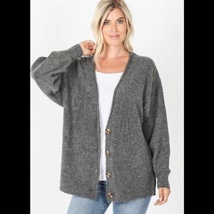 ❤️❤️ON SALE❤️❤️ Grey Grandpa Cardigan